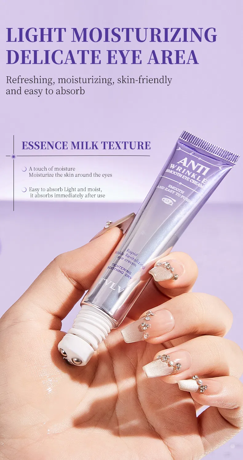 Revitalizing Rolling Ball Eye Cream for Fine Lines and Hydration