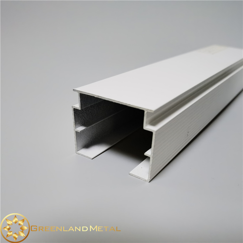 Anodised Vertical Blind Head Rail for Window Curtain