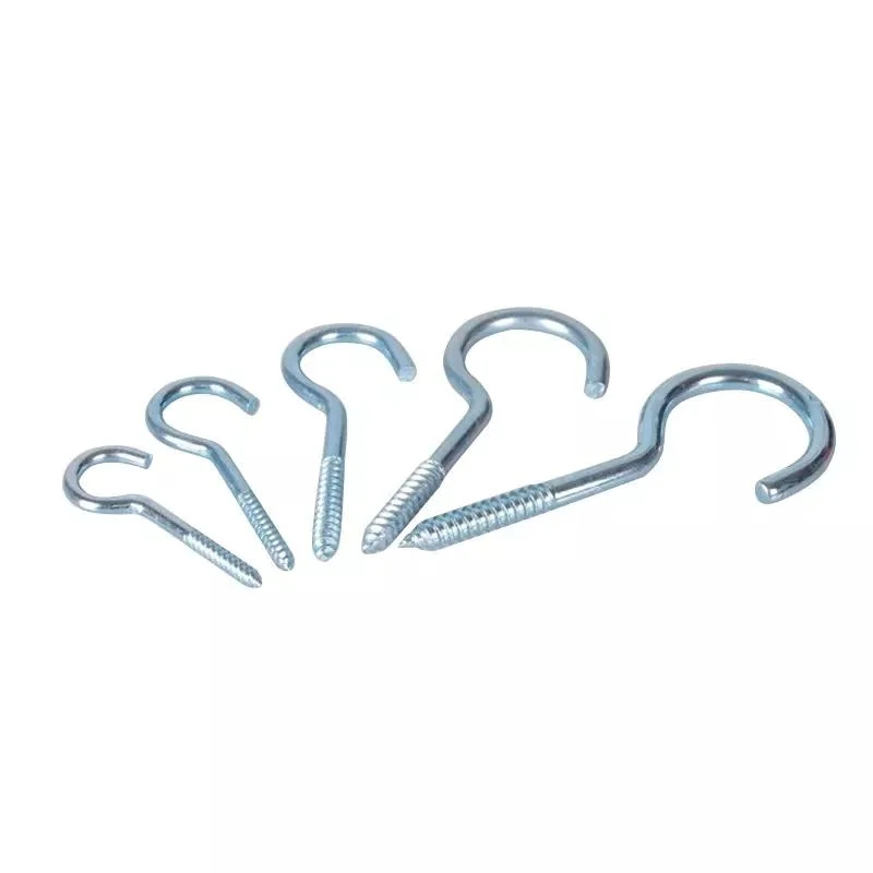 China Manufacture Quality Customzinc Plated Stainless Steel Eye Bolts Hook Galvanized Expansion Bolt Screw