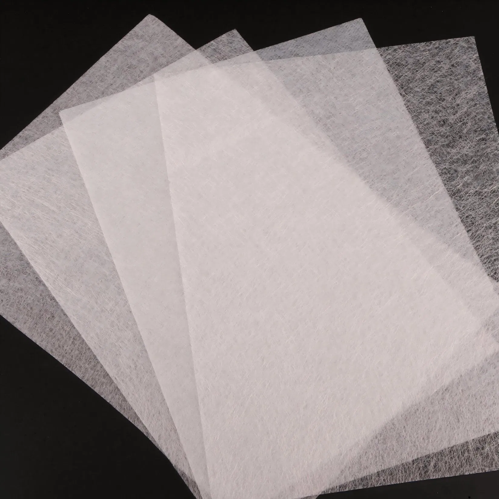 High Quality Fiberglass Acoustic Tissue Glass Fiber Mat Factory Supply
