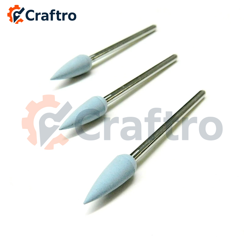 Professional Silicone Rubber Nail Polishing Bits for Nail Drill Micromotor and Nail Salon