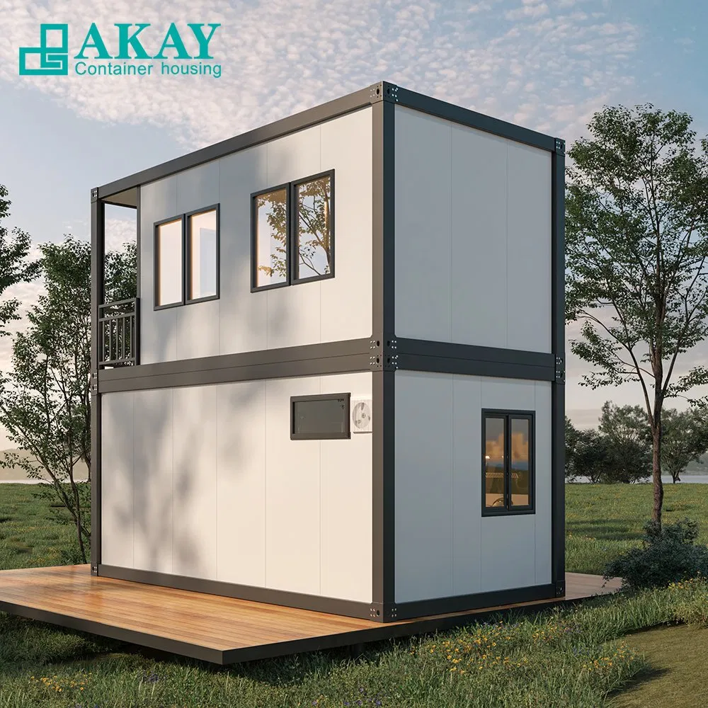 Luxury 2 Bedroom Casa Modular Homes Flat Pack Living Portable Prefabricated House Prefab House Container House