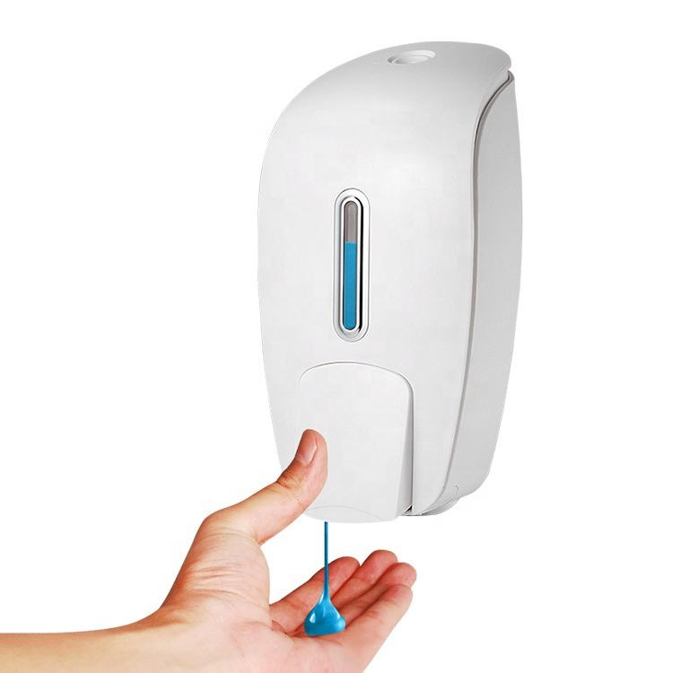 Wall Mount Kitchen Bathroom Plastic Manual Hand Soap Dispensers