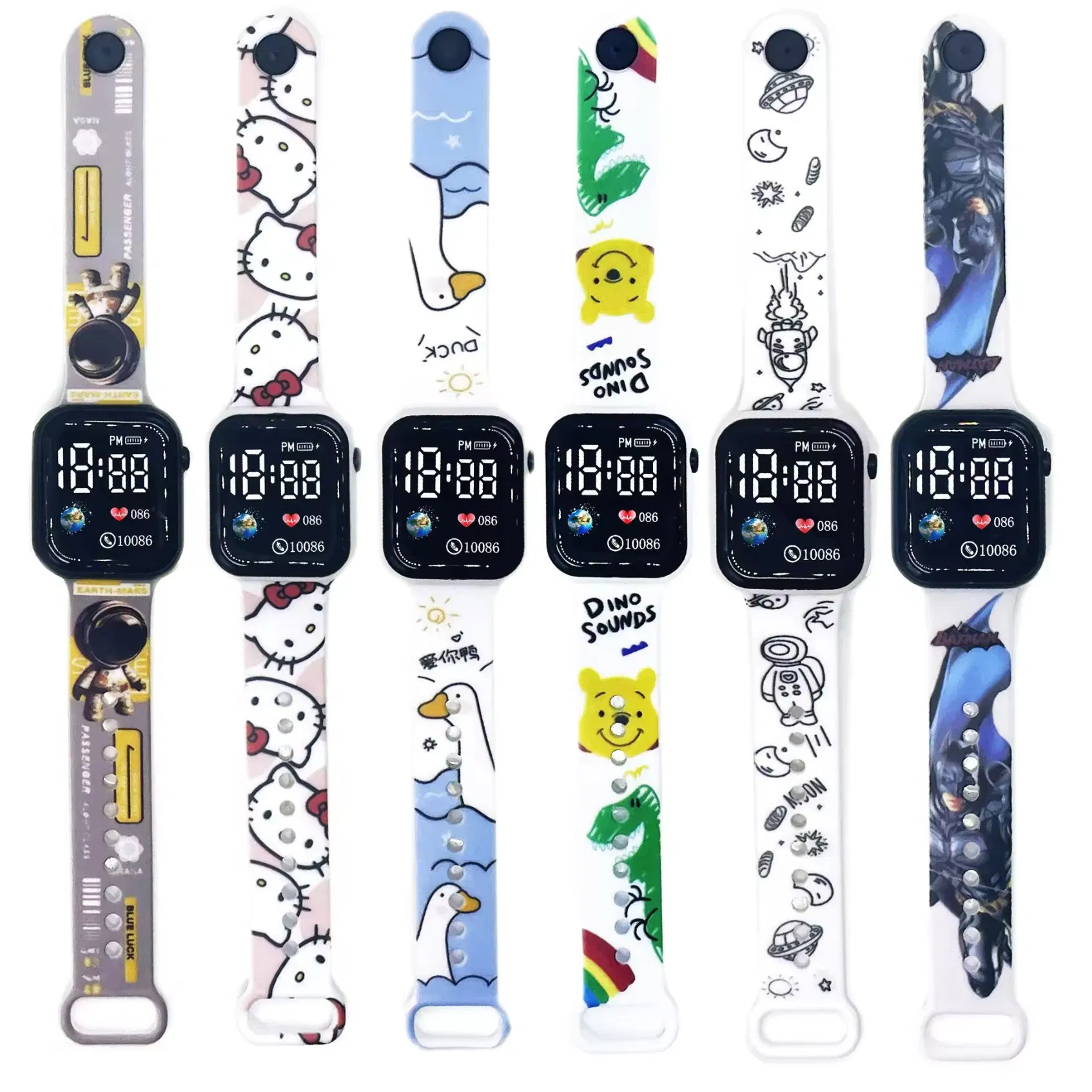 Gift Children's Watch Christmas Themed Bracelet Watch Children's Innovative Boys Girls Plastic Electronic Watch