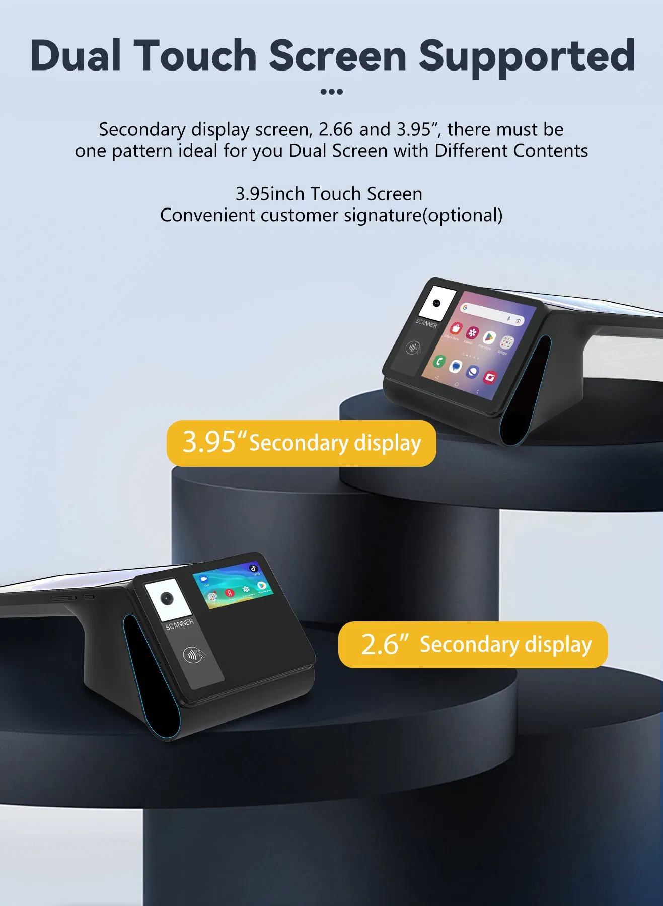 Android NFC Cash Register Portable POS Machine for Retail Restaurants Shops Retailers Z150