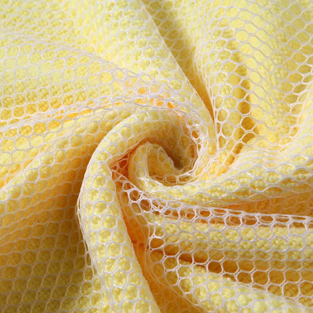 Double Layer Microfiber Kitchen Table Cleaning Towel Wipes Dishcloth Window Water-Absorbable Kitchen High-Efficiency