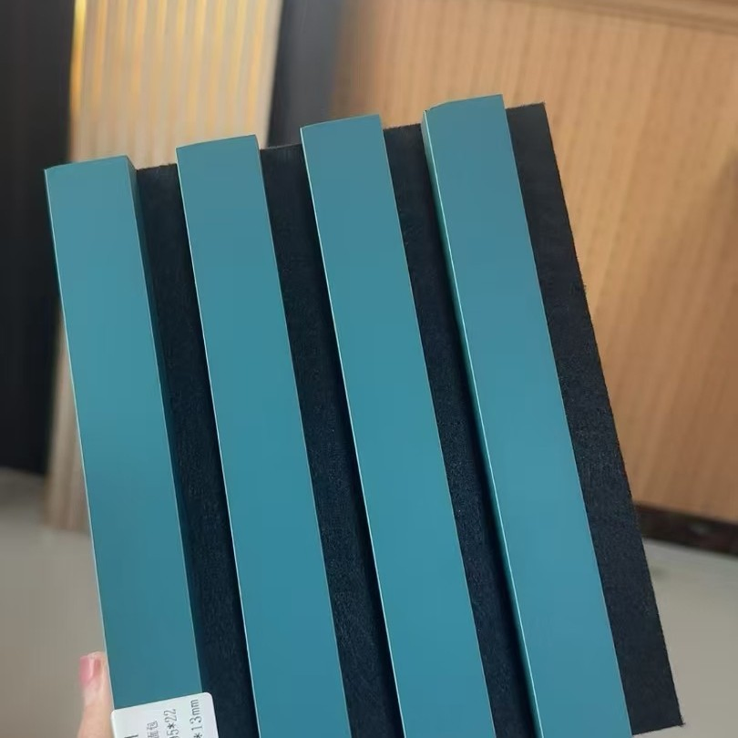 China Class B Th-Nova Standard or Customized Exterior Wall Acoustic Slat Panel