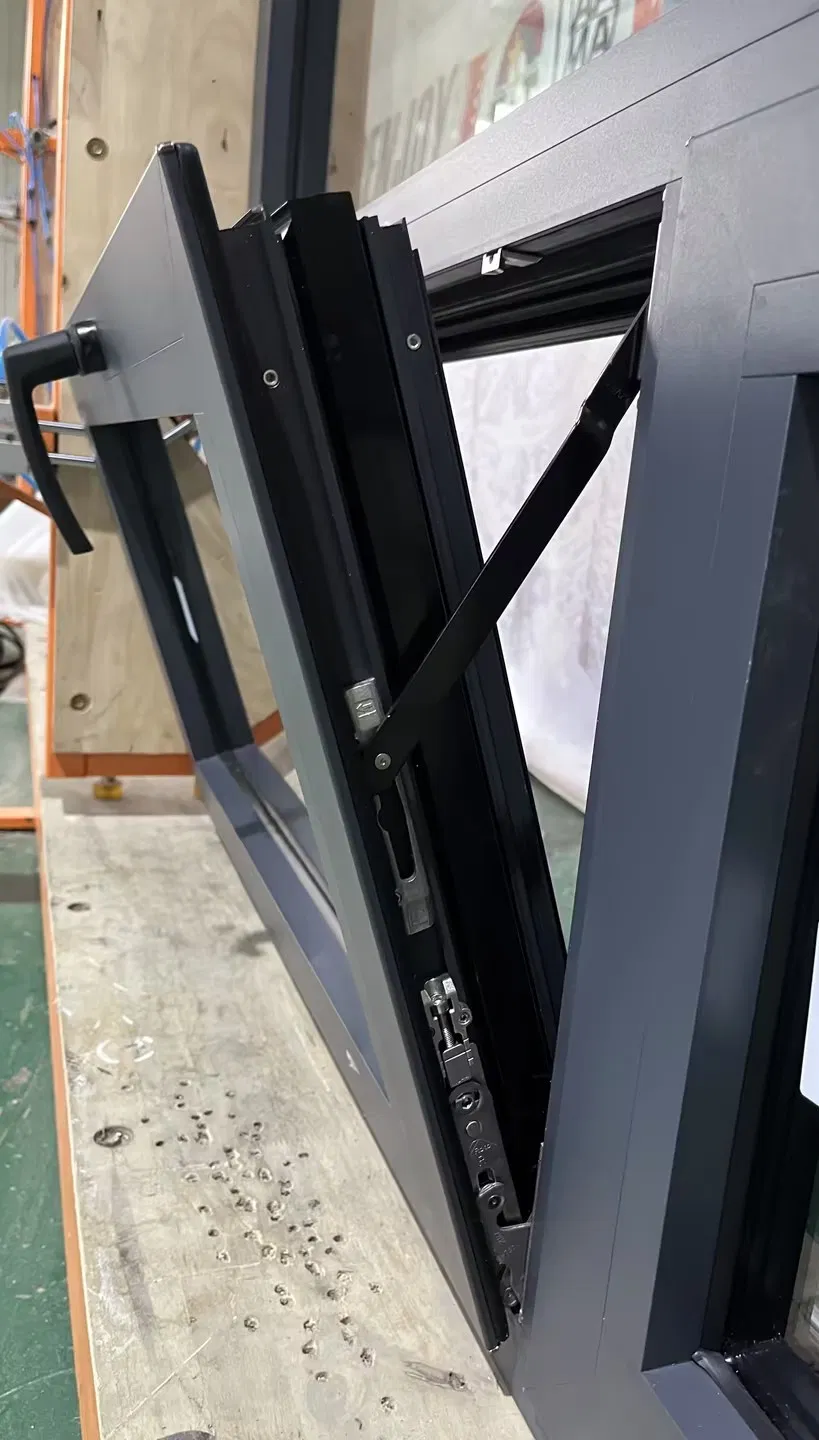 Penjoy Tempered Glass Soundproof Triple Pane Tilt Only Window Exterior