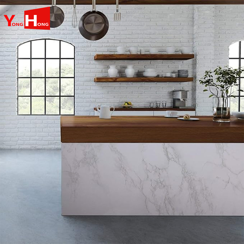 Waterproof Liquid Marble Wallpaper Peel and Stick Counter Top Stick Paper for Bathroom