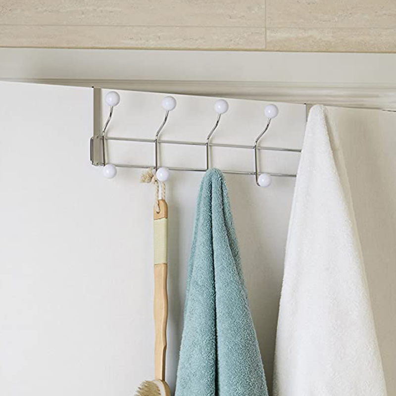 Wholesale Modern Metal Wire Hooks for Hanging Colors Hooks Chrome Plated Over The Door Hook Hanger