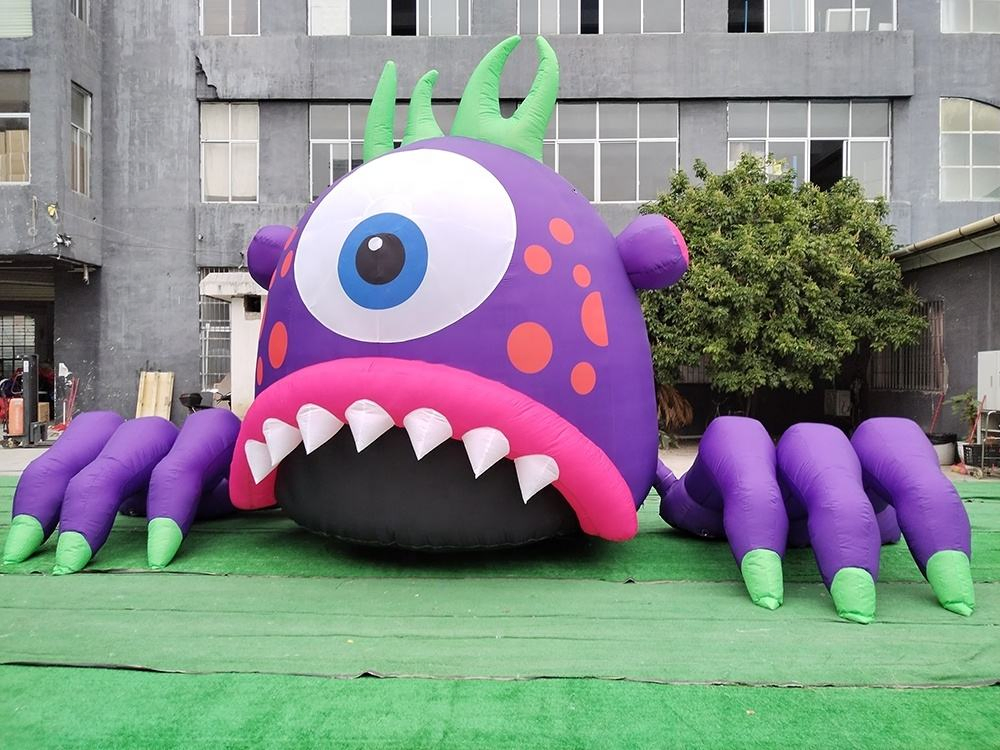 Customized Outdoor Large Monster Inflatable Alien Halloween Mall Bar Advertising Decoration Model