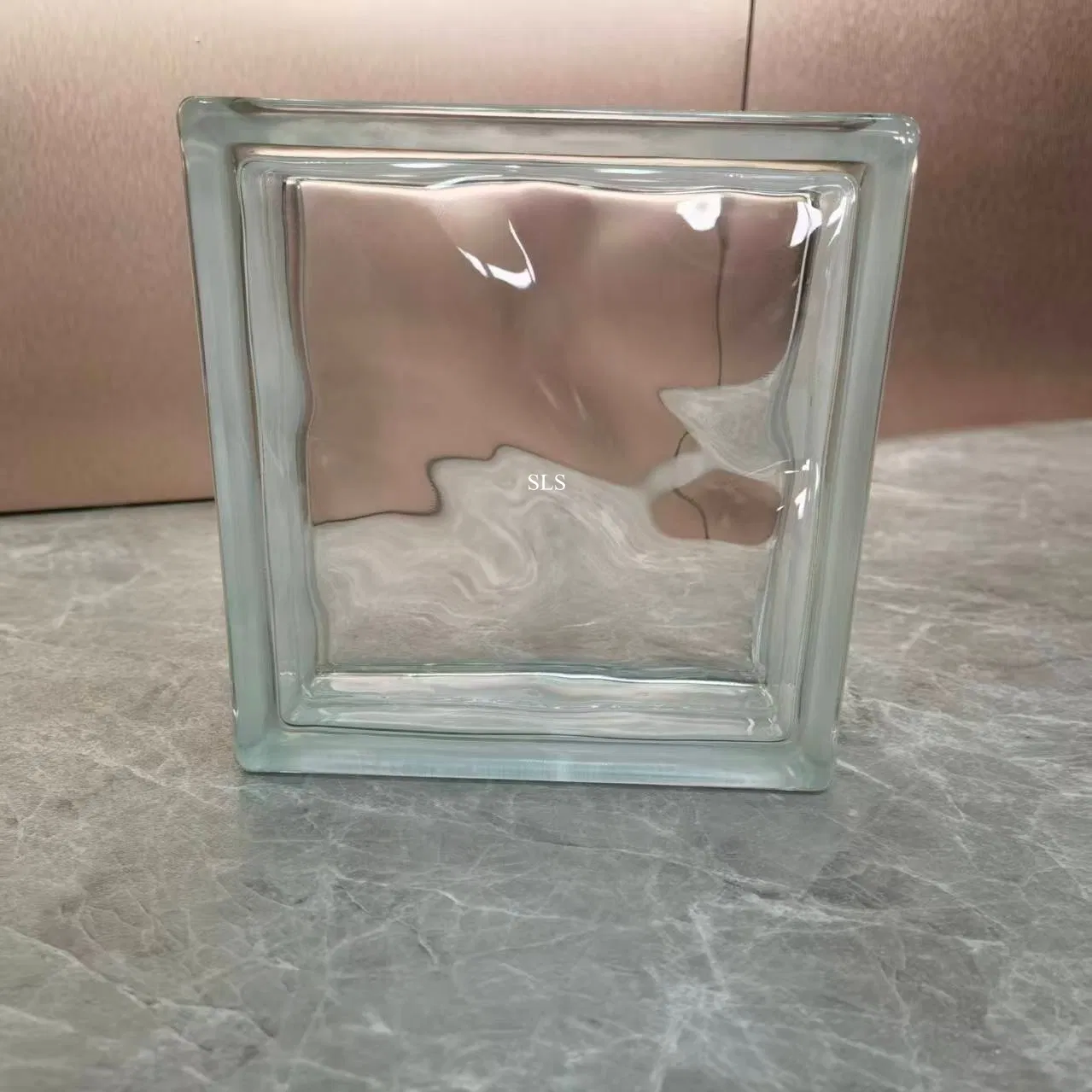 Premium Decorative Glass Block for Stylish Bathroom Designs 190*190*80mm