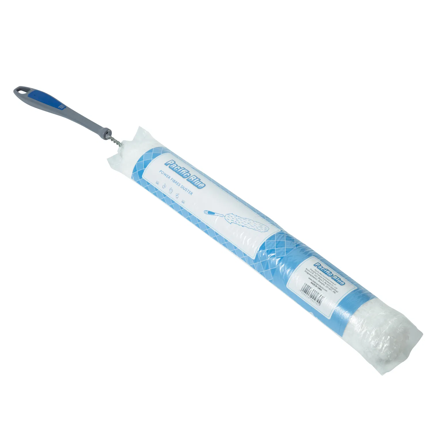 Fluffy Microfiber Duster Cleaner Large Surface Static Dusting Cleaner with Handle for Furniture