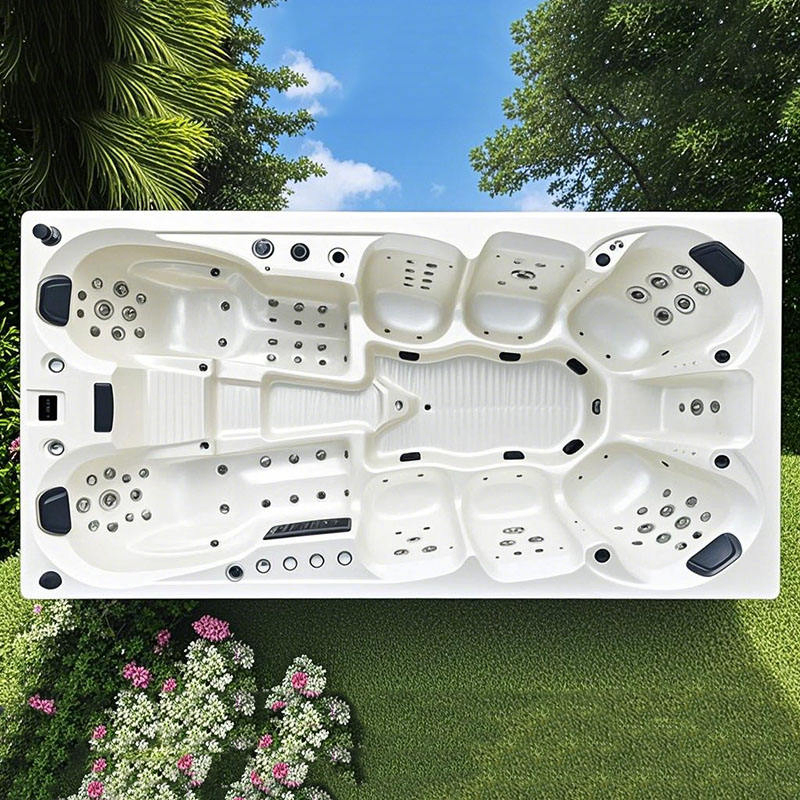 Best Offer Portable Massage Hot Tub SPA 10 Person Swim SPA with Large Seats for Villa Use