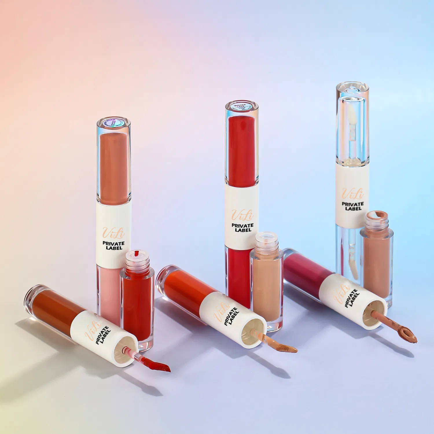 OEM Matte & Glossy Lipgloss Duo Set