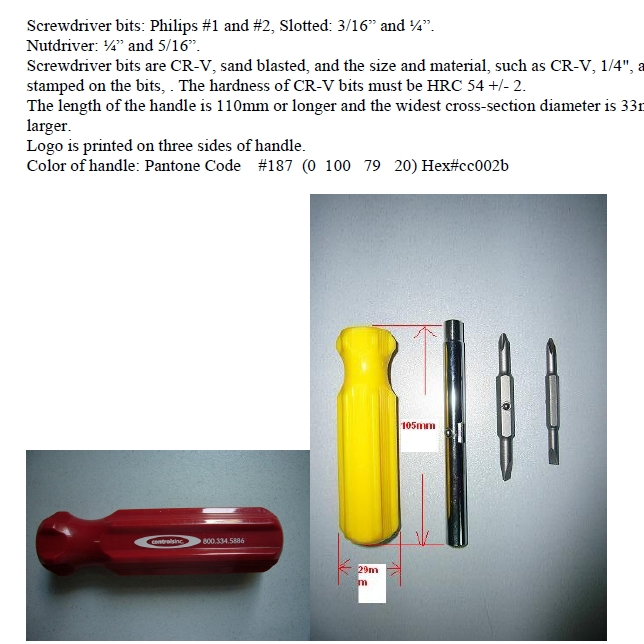 Набор отверток 12 в 1, пластиковый, цветной