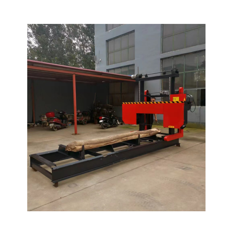 Ленточная пила по дереву горизонтальная