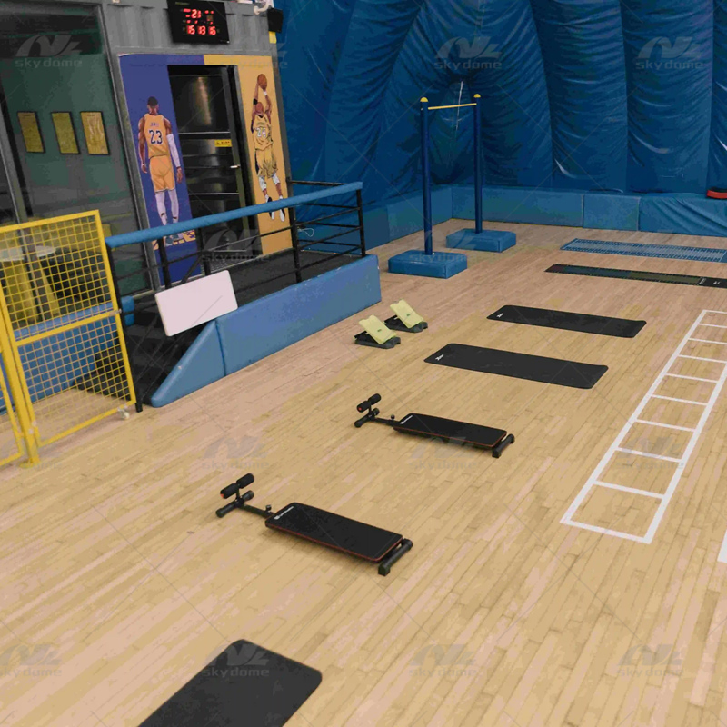 High Quality PVDF Basketball Inflatable Air Membrane Dome