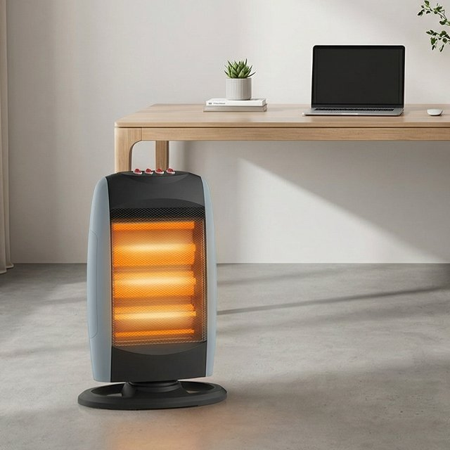 Instant Heat 800W Halogen Electric Personal Comfort Heater