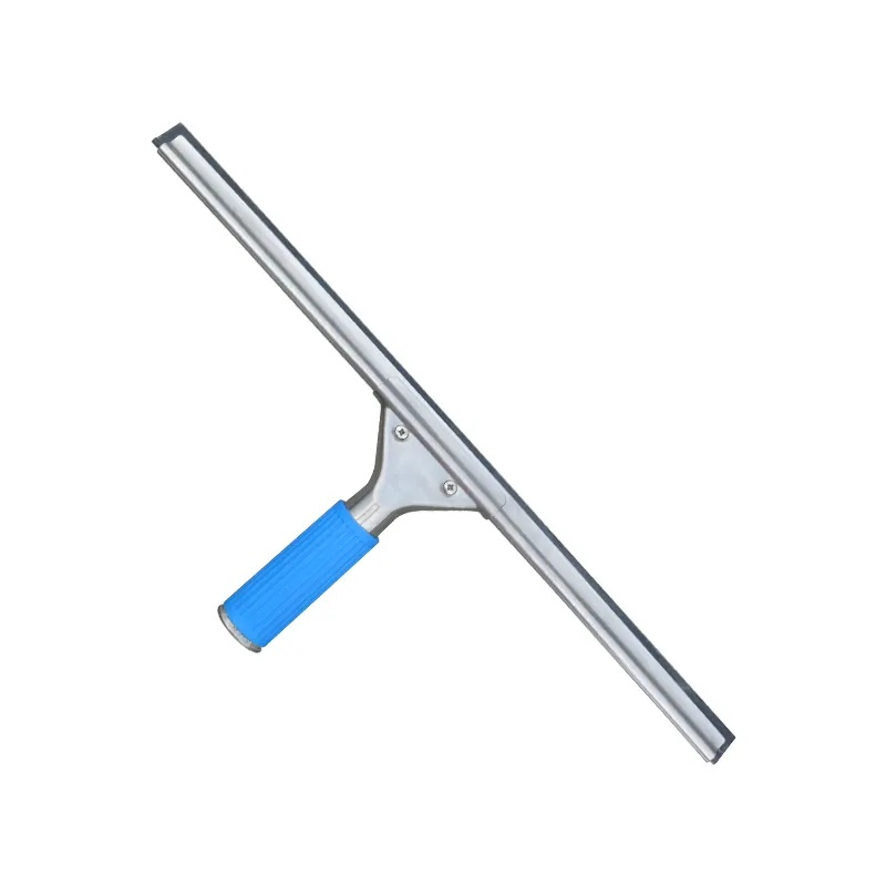 Industrial Window Squeegee Cleaning Tool Glass Squeegee Cleaner Window Cleaning Wiper with Black and Soft Rubber