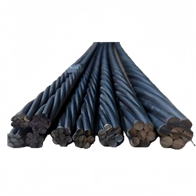 Manufacturer 12.7mm Unbonded PC Strand Post Tension Cables Used for Concrete Bridge