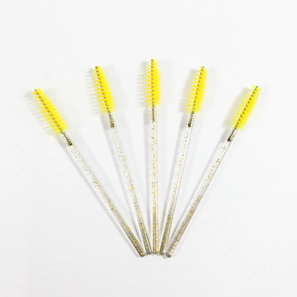 Disposable Lash Eyeshadow Brushes Applicator Crystal Mascara Wand Eyelash Extension Brush Eyebrow Tools