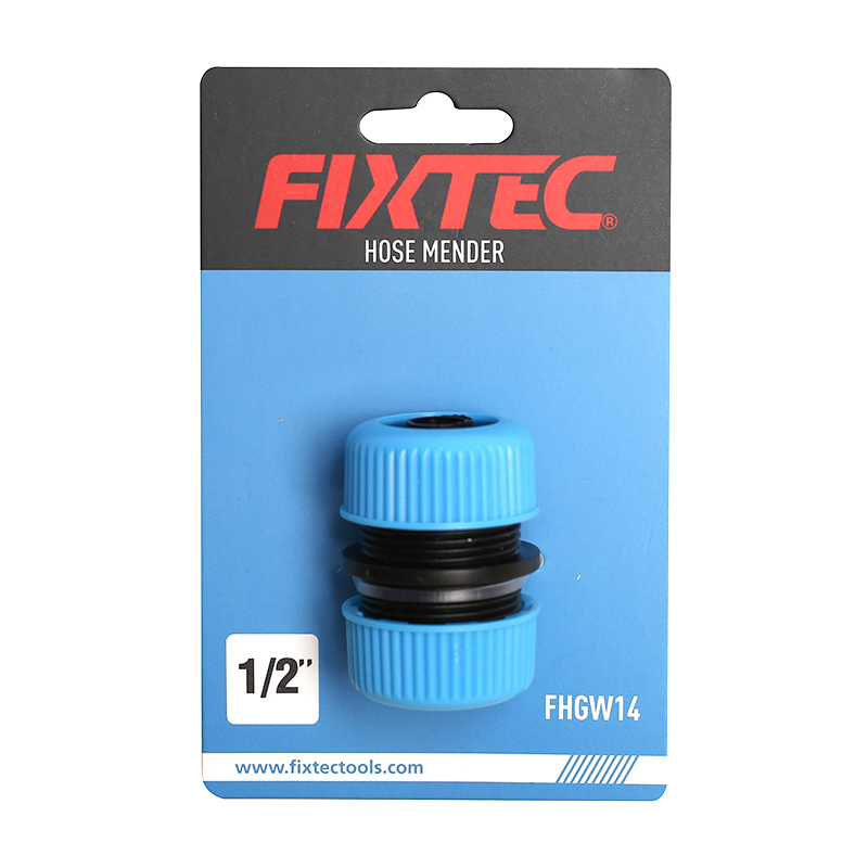 Fixtec Garden Tools 3PCS Water Hose Quick Connector Set 1/2" Connector with Stop Without Stop