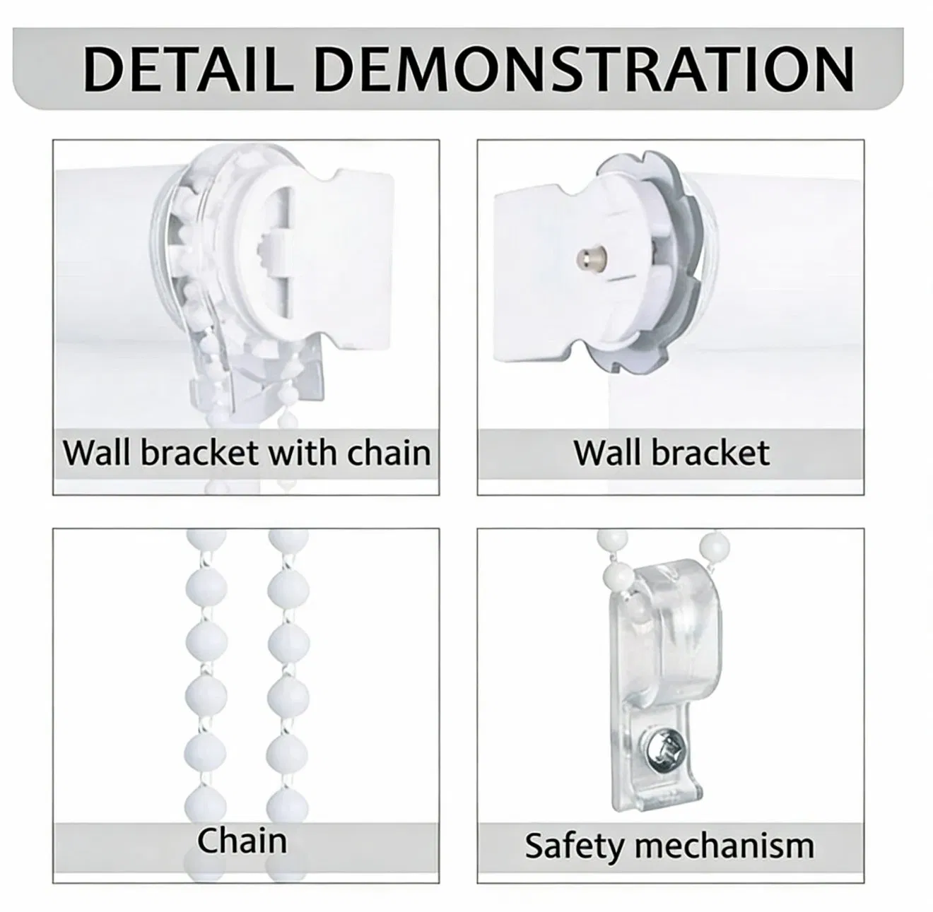 Chic Home Decor Sunscreen / Blackout Window Blinds Roller Blinds Curtain Fabric