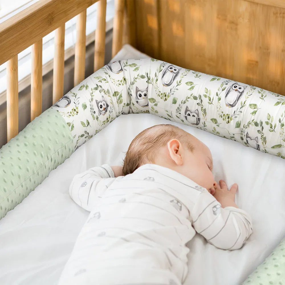 Baby Safety Fence Bumper Bed Crib Guard Rail Soft Surround Anti-Collision