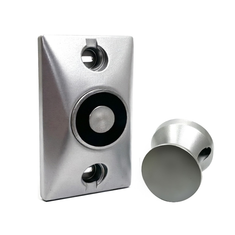 Zinc Alloy Electromagnetic Lock Wall Mount Fire Door Holder Door Stopper