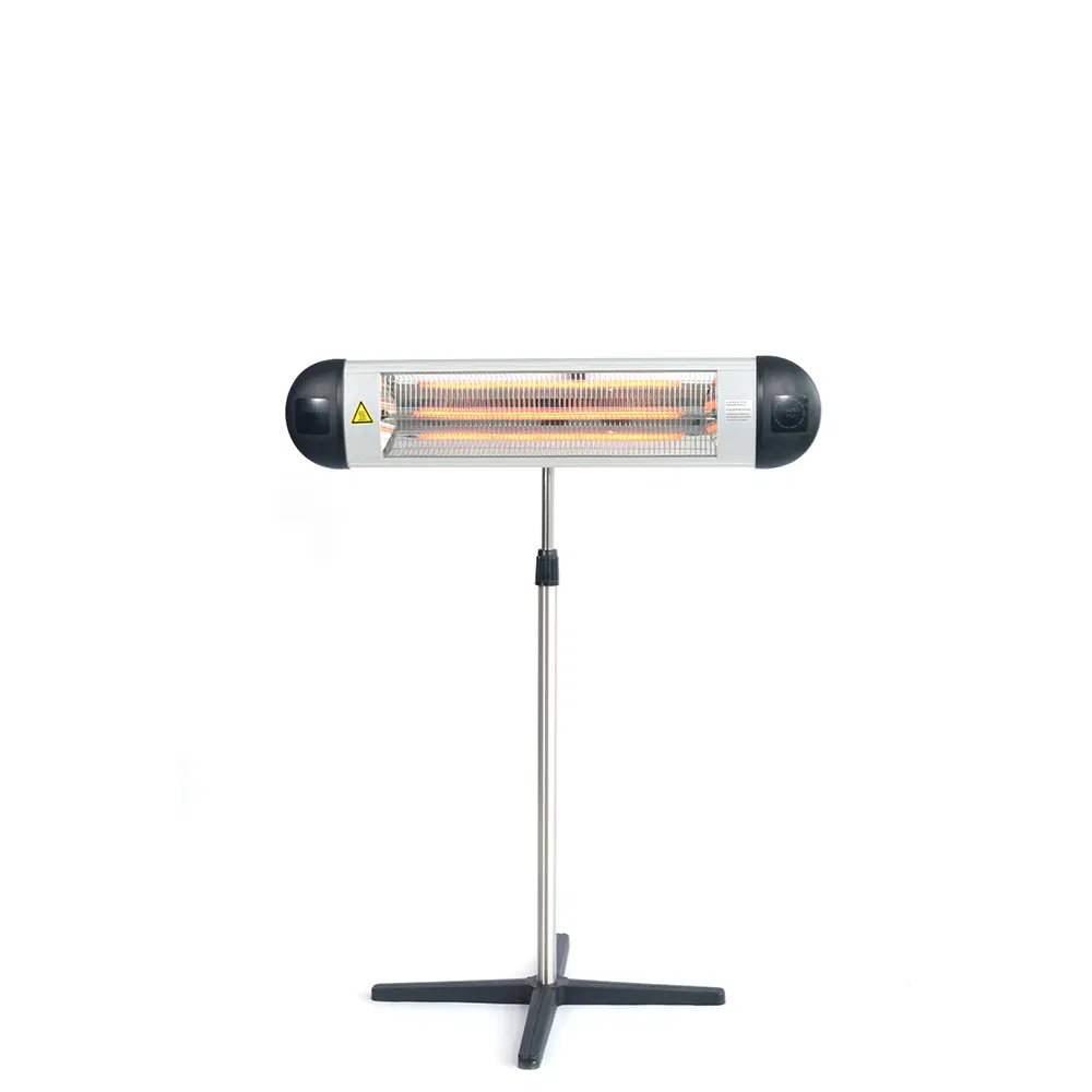 1500W Good Quality IR Outdoor Heater Lamps Freestanding Patio Rocker Switch Heater for Heating