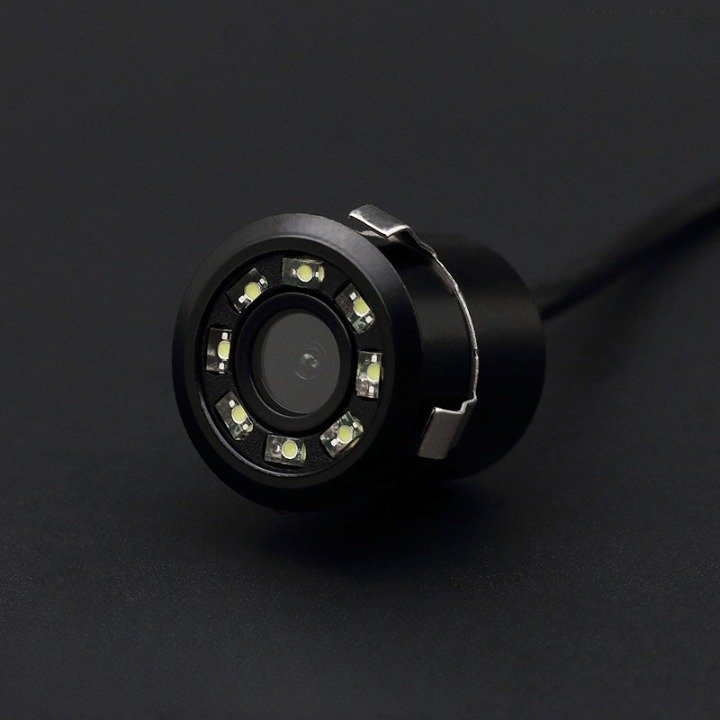 Автомобильная камера ночного видения 8LED, 18.5мм