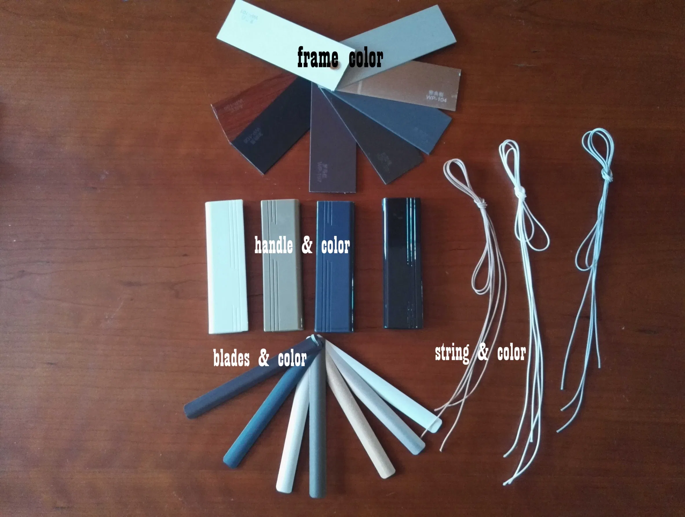 Magnetic Blinds Componet for Double Glazing Window Door