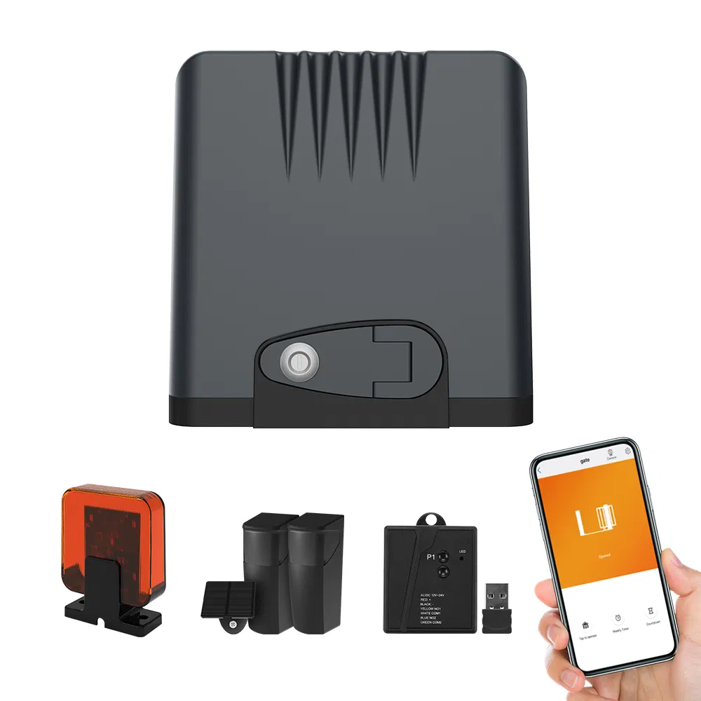 Easy Installation B024 1000kg Battery Sliding Gate Motor