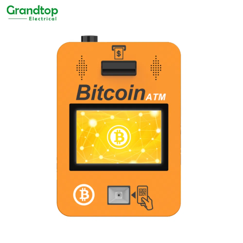 10.1 Inch Desktop Self Service Kiosk ATM Machine with Btc Token Exchange