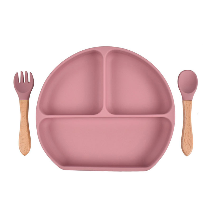 Microwave Safe Silicone Baby Plates for Baby Plates Sets Silicone Feeding