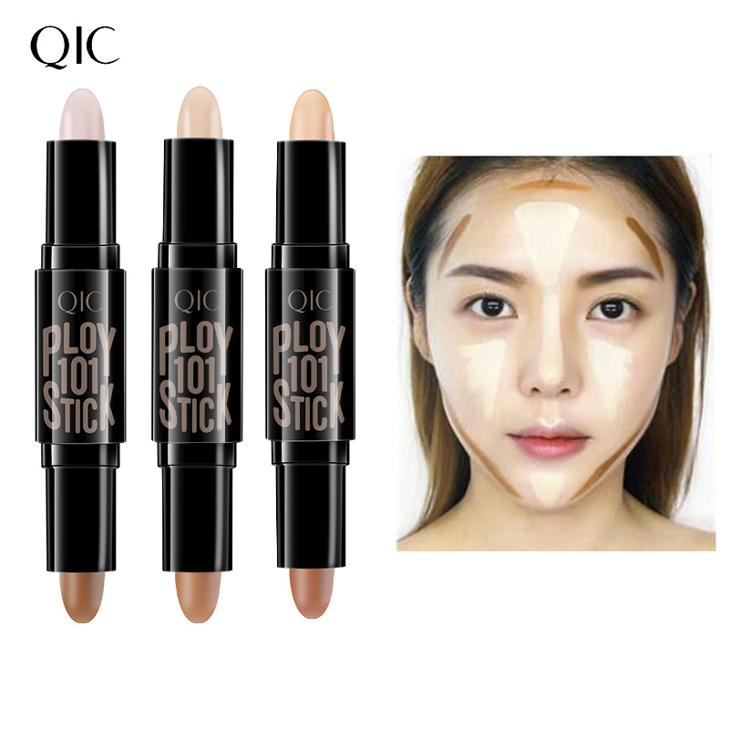 Holding Makeup Light Breathable Waterproof Full Coverage Matte Foundation Stick Concealer Contour Highlight Stick Wholesale
