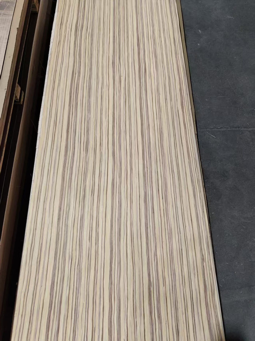 Zebra Veneer Interior Decoration Furniture Engineered Veneer.
