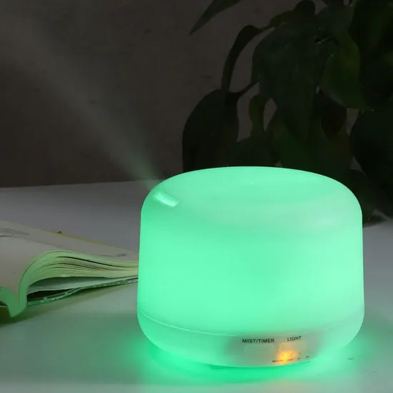 Oil Diffuser Humidifier 300ml Electric Ultrasonic Air Aroma Diffusers Vaporizer Scent Mist Diffuser with Remote Auto-off 7LED Color Changing Light Hh009_11