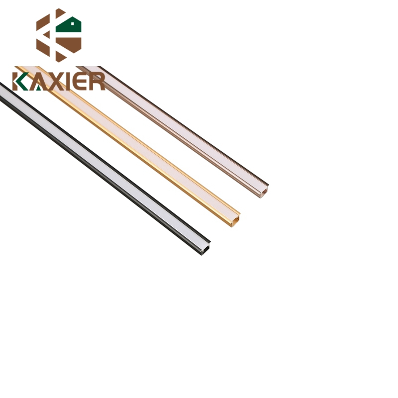 Decorative Wall Protector Corner Flexible Baseboard Aluminum Recessed Skirting Line Profile Aluminium Extrusion Profile Wall for Wall Panel