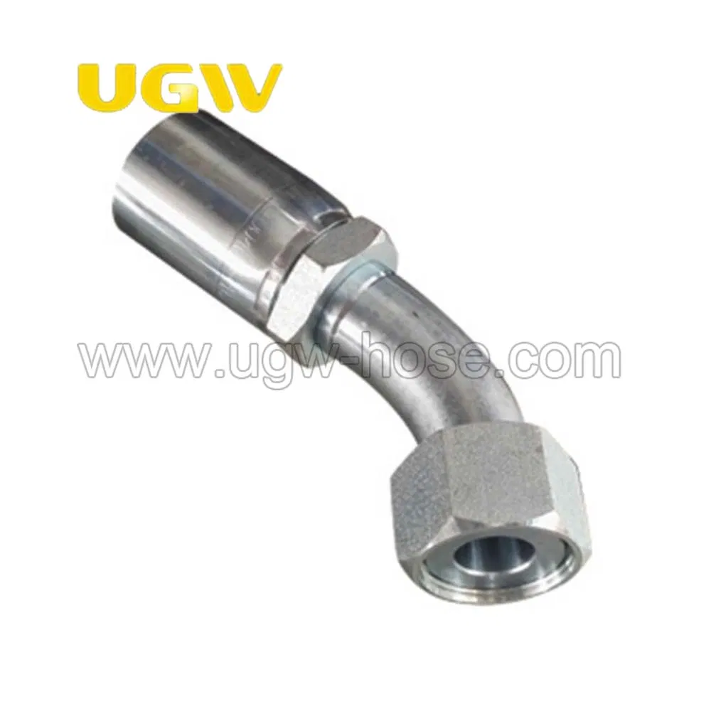 Factory Supplier 90 Degree Elbow Metric 60 Degree Cone Seat Fitting