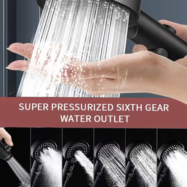 High-Pressure 5-Mode Shower Head for Ultimate Bathroom Experience