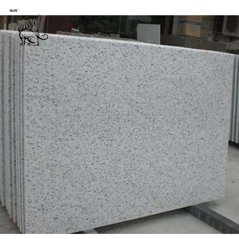 China Granite Exterior Wall Cladding 15-18mm Thickness Camelia White Granite Stone Veneer Tile 30X30 Wholesale