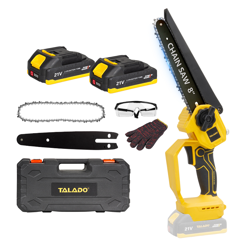 High-Power Lithium-Ion Chain Saw with 65mn Steel Chain