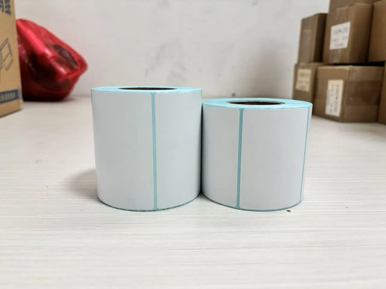 Customizable Adhesive Label for Printing Logo Price Address Barcode