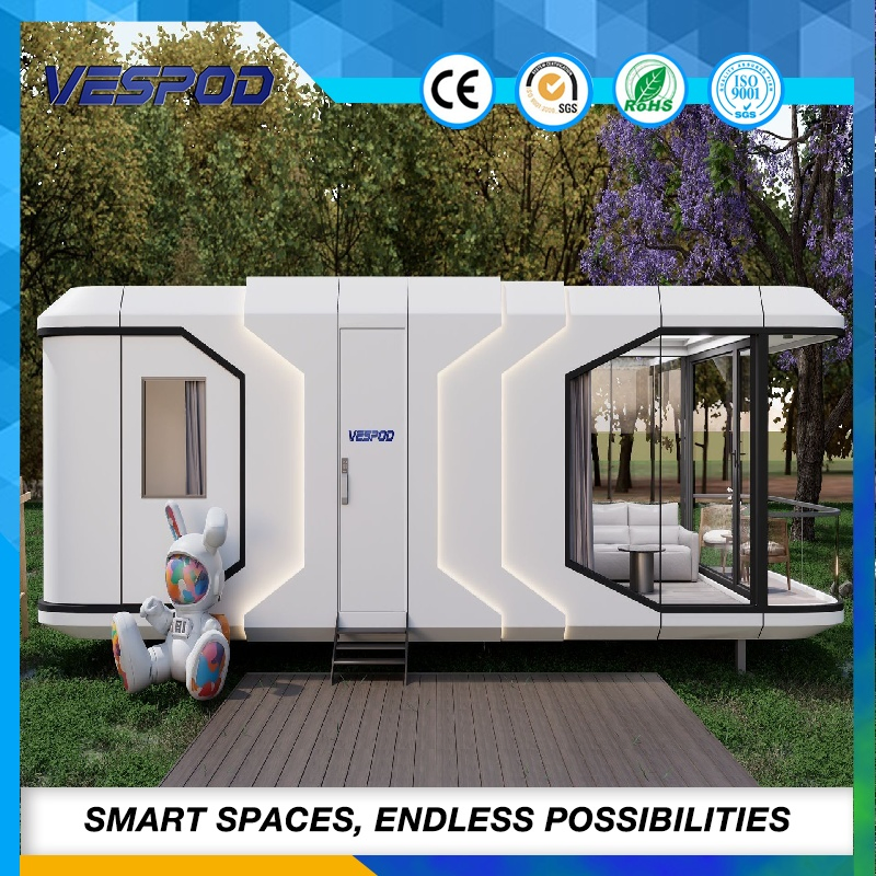 Modular Capsule House Portable Prefab Home for Resorts/Home