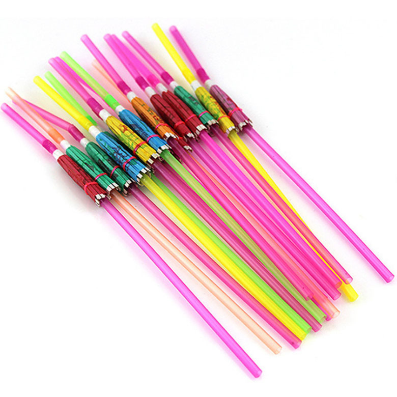 Hawaiian Beach Cocktail Luau Party Decorations Supplies 50 Umbrella Parasol Drinking Straws