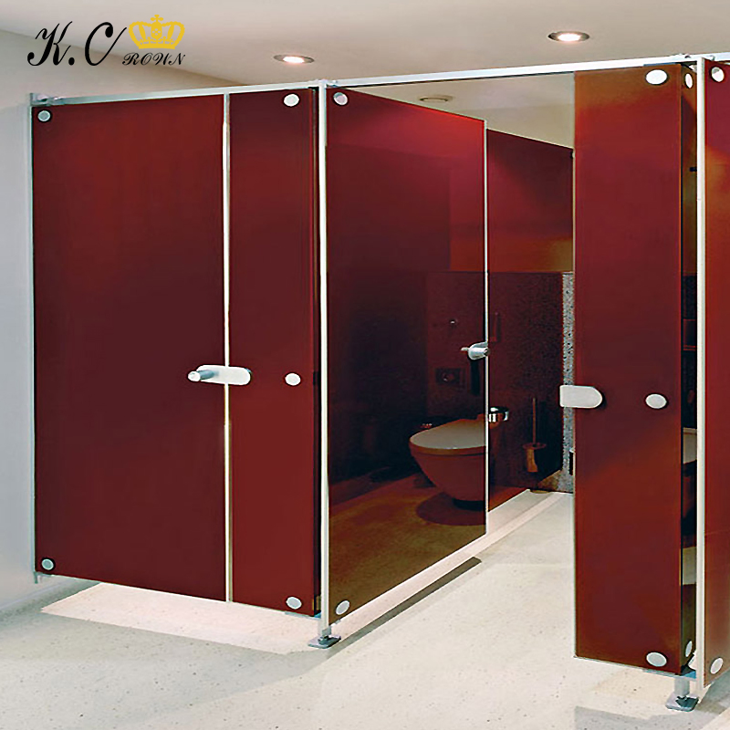 Durable Waterproof Commercial Bathroom Toilet Cubicle Partitions