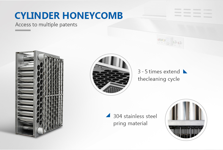 6000 Air Volume Pipeline Type Oil Fume Purifier