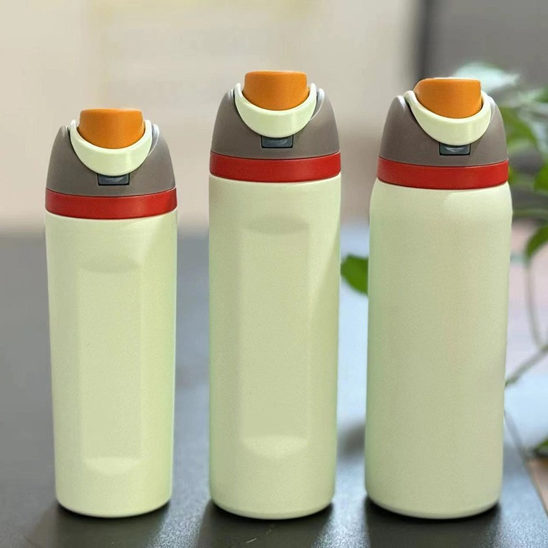 304 Stainless Steel Large-Capacity Portable Double-Drink Sports Kettle